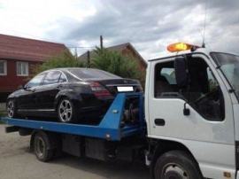 Фото перевозки легкового автомобиля на эваакуаторе