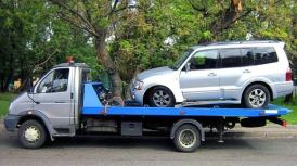 Фото перевозки джипа на эвакуаторе