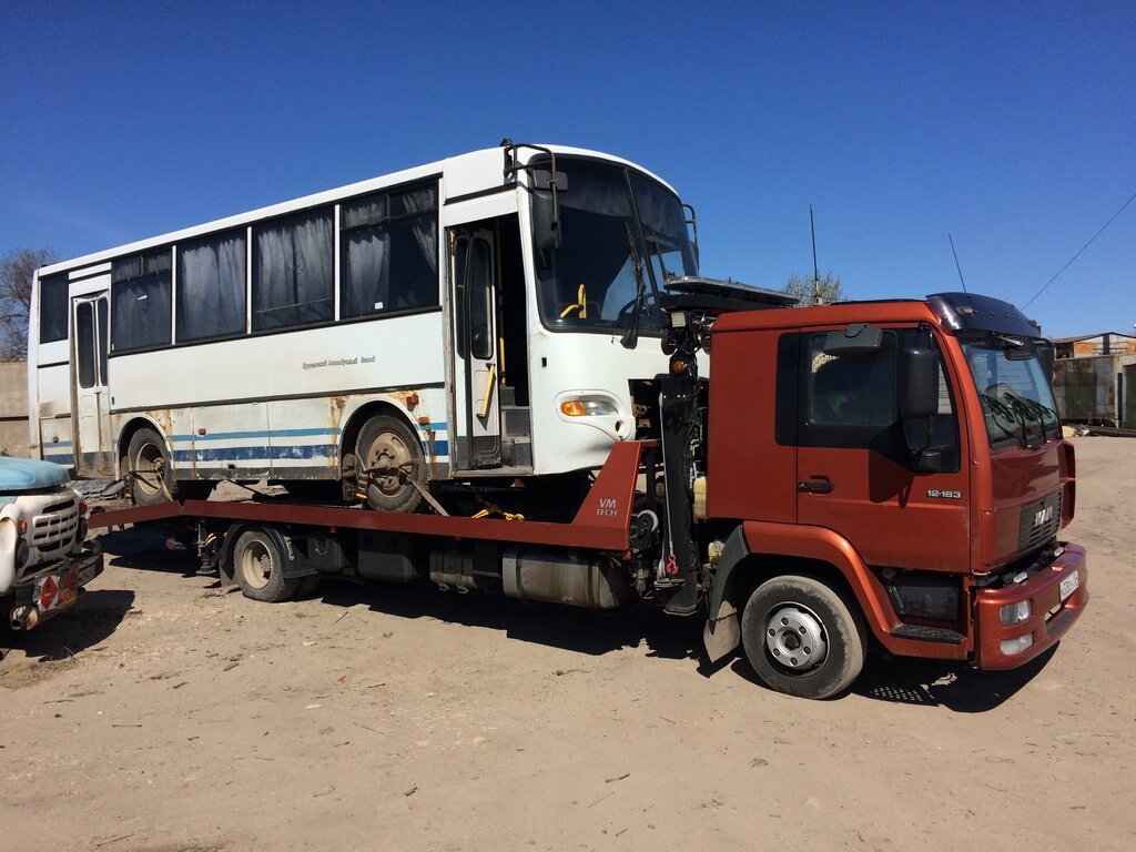 Фото эвакуации автобуса в Безенчуке