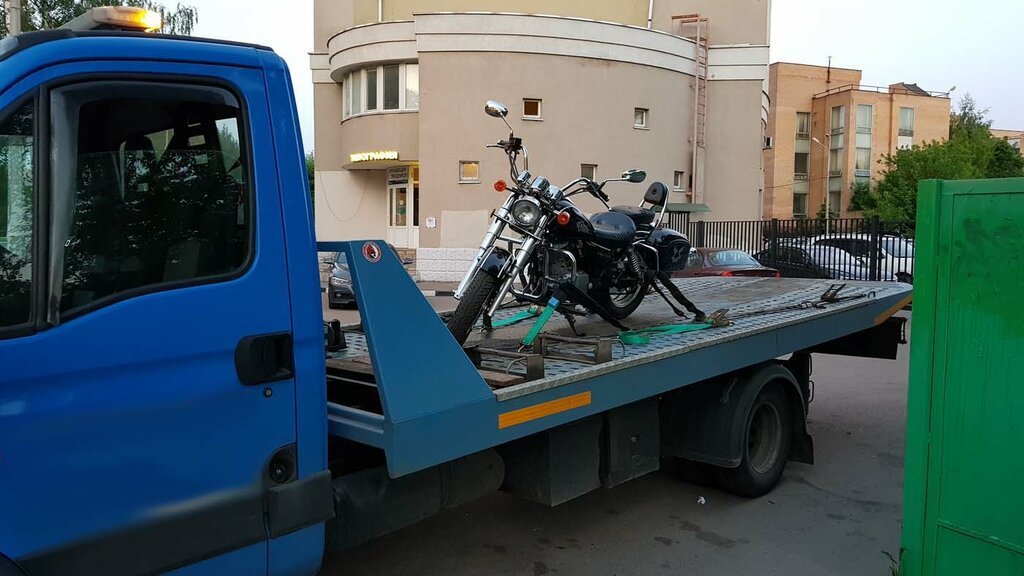 Фото мотоэвакуатора